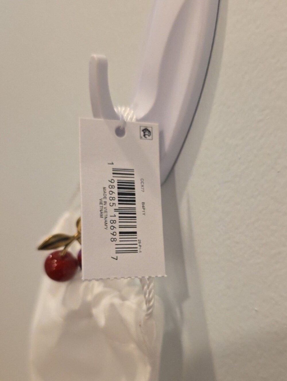Coach Small Cherry Charm Nwt - Picture 2 of 7
